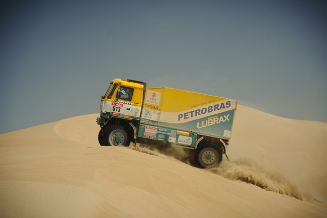André Azevedo foi o melhor brasileiro no Dakar 2012  com o oitavo lugar (foto: Eric Schoeder)