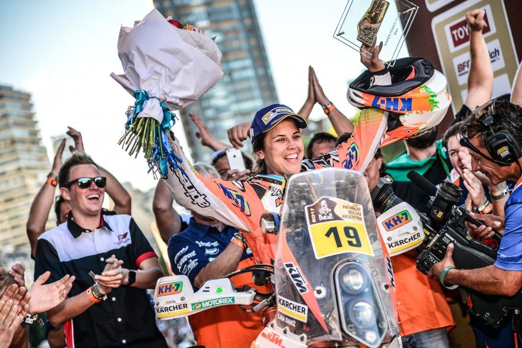 Laia Sanz no Rally Dakar 2017 | Foto: Divulgação