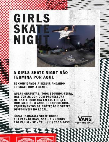 A Girls Skate Night é só um capítulo de Isso É Off The Wall. | Foto: Divulgação.