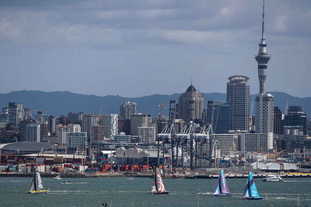 As velas saíram da Auckland no último domingo, 18 de março. | Foto; Ainhoa Sanchez/Volvo Ocean Race