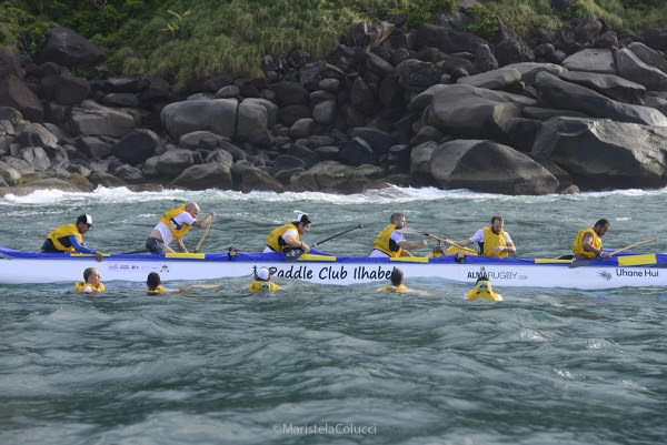 A Volta de Ilgabela - Conquista da Coroa será disputada por equipes de 12 atletas. | Foto: Maristela Colucci / Divulgação