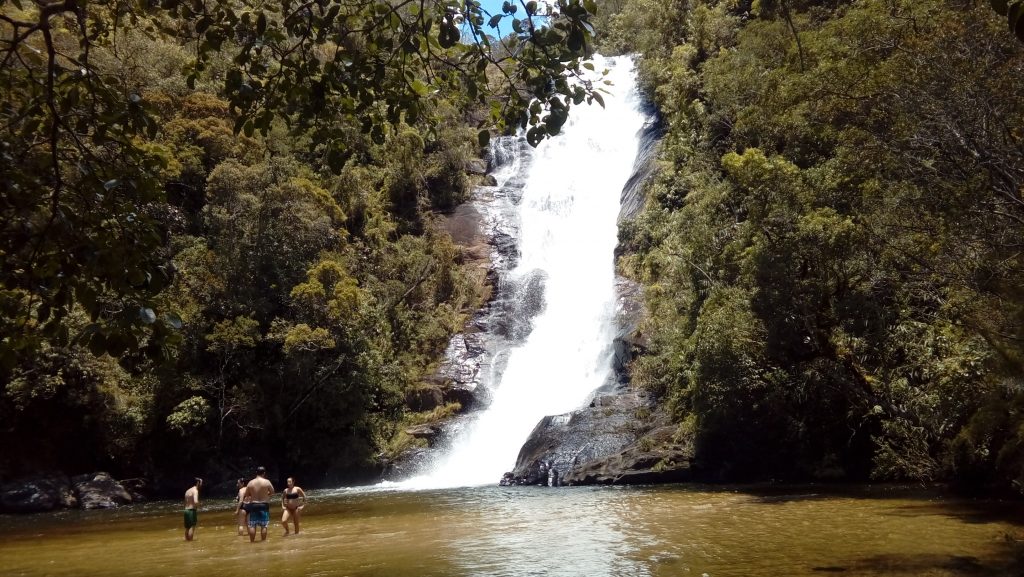Cachoeira Santo Isidro é um dos pontos mais bonitos do local Foto: Divulgação