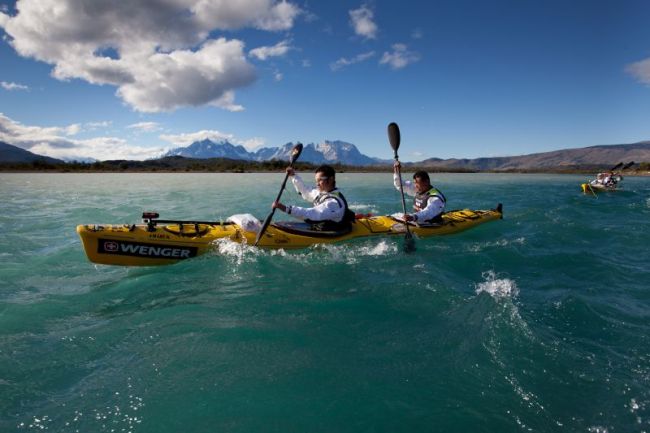 Primeira parte da canoagem teve 47 quilômetros (foto: Divulgação/ Patagonia Expedition Race)