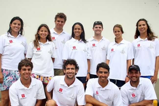 Equipe brasileira de vela de 2010 (foto: Divulgação/ Maurício Val)