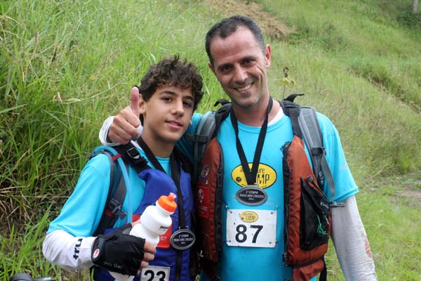 Pai e filho esperam correr novamente nas próximas etapas (foto: Caio Martins/ www.webventure.com.br)