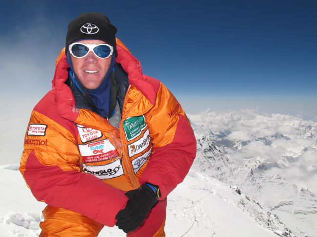 Charlie Wittmack no Everest (foto: Divulgação atleta)