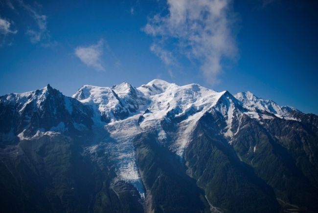 Mont Blanc  onde Antonio trocou o tempero por conservante (foto: David Baum)