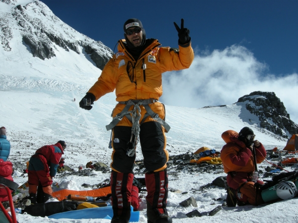 O montanhista Rodrigo Raineri (foto: Arquivo pessoal)