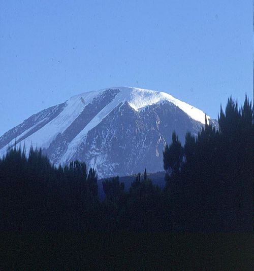 Kilimanjaro é a montanha mais alta da África (foto: Helena Coelho)