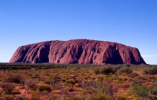 Uluru  a Ayers Rock (foto: Arquivo Pessoal)