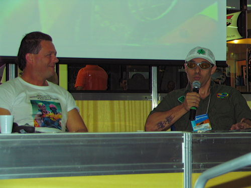 Dadá e Silvio falam sobre seus projetos (foto: Roberta Spiandorim/ www.webventure.com.br)