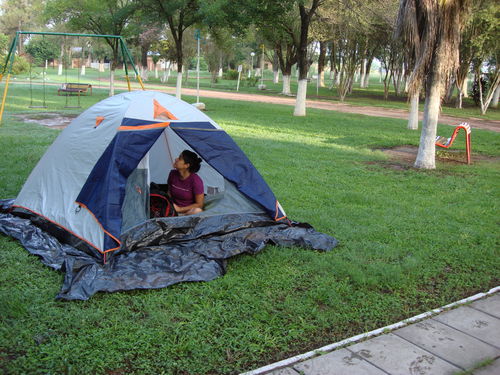 Acampamento na Argentina (foto: Arquivo pessoal)
