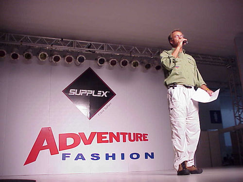 Kadu Moliterno apresentou o Supplex Adventure Fashion. (foto: Camila Christianini/Webventure)